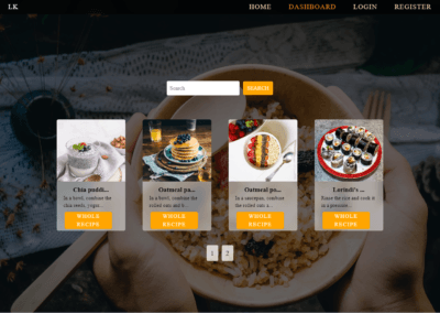 Softjswp gallery-react-project-dashboard-page-with-dynamic-content-and-search bar