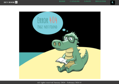 Softjswp gallery-dev-book-error-page-dark-mode-theme