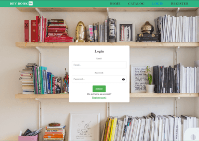 Softjswp gallery-dev-book-login-page