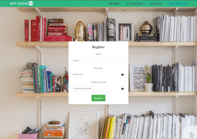 Softjswp gallery-dev-book-register-page